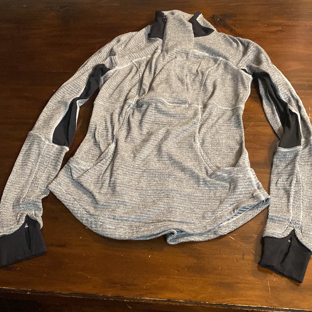 NEW LULULEMON ATHLETIC 1/2 ZIP RUNNING JACKET🌹 - Picture 7 of 16